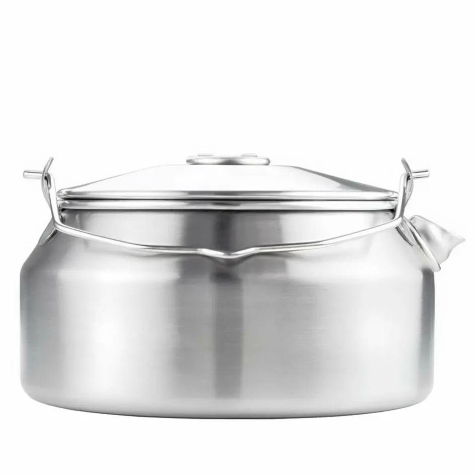 Best GLACIER STAINLESS TEA KETTLE- 1 QT. - Kaffeekessel Kaffee Equipment|Campingtöpfe Und Campinggeschirr