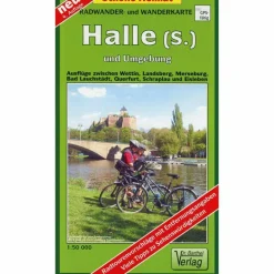 Hot HALLE ( SAALE) UND UMGEBUNG 1 : 50 000. - Wanderkarte Fahrradkarten|Wanderkarten Und Winterkarten