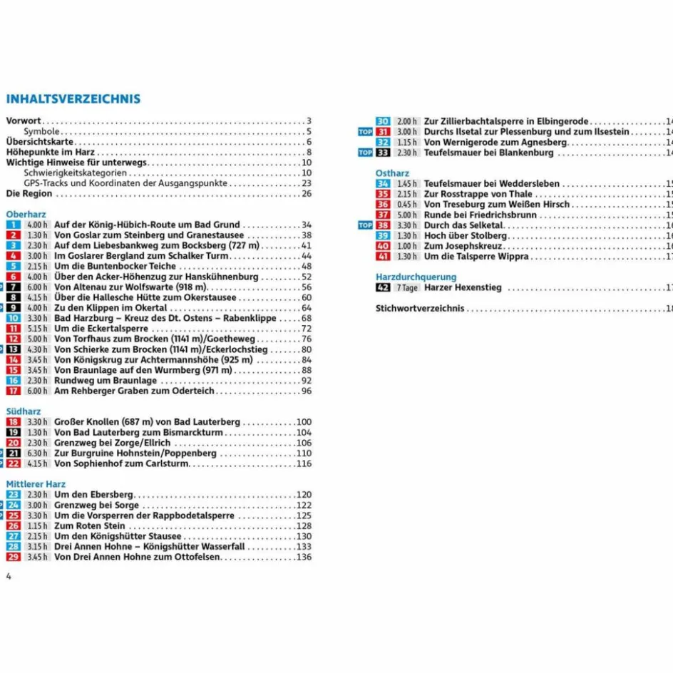 Clearance HARZ - Wanderführer Wanderführer