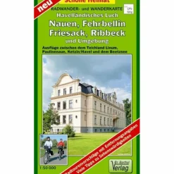 Outlet HAVELLÄNDISCHES LUCH, NAUEN, FEHRBELLIN - Wanderkarte Fahrradkarten|Wanderkarten Und Winterkarten