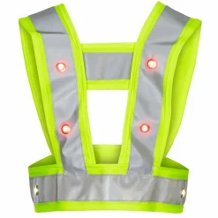Kinder heyReflect Reflektierendes Zubehör|Fahrradausrüstung Für Kinder^LED HIGH VISIBILITY VEST Kinder - Weste