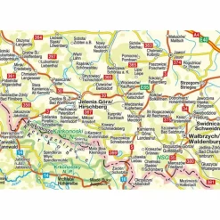 Straßenkarten|Straßenkarten^HÖFER POLEN/TSCHECHIEN CR 303. RIESENGEBIRGE 1:100 000 - Straßenkarte
