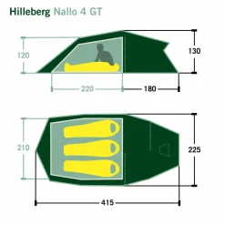 Hilleberg 3-Personen-Zelte|Winterzelte^NALLO 4 GT - Tunnelzelt