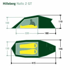 Hilleberg 2-Personen-Zelte|Winterzelte^NALLO 2 GT - Tunnelzelt