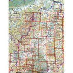 Sale HINTERTAUNUS MITTE 1:25.000, BLATT 45- - Wanderkarte Wanderkarten Und Winterkarten|Wanderkarten Und Winterkarten
