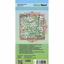 Wanderkarten Und Winterkarten|Wanderkarten Und Winterkarten^HINTERTAUNUS WEST 1:25.000, BLATT 43-5 - Wanderkarte