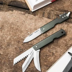 Outlet JAPANESE ARMY PEN KNIFE CAN OPENER - Klappmesser Klappmesser