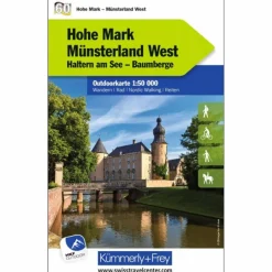 Best HOHE MARK - MÜNSTERLAND WEST NR. 60 OUTDOORKARTE DEUTSCHLAND - Karte Fahrradkarten|Wanderkarten Und Winterkarten