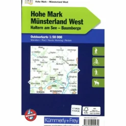 Best HOHE MARK - MÜNSTERLAND WEST NR. 60 OUTDOORKARTE DEUTSCHLAND - Karte Fahrradkarten|Wanderkarten Und Winterkarten