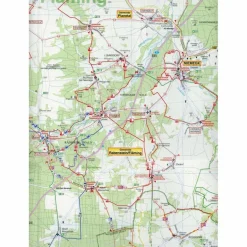 Fahrradkarten|Wanderkarten Und Winterkarten^HOHER FLÄMING, BAD BELZIG, BEELITZ UND UMGEBUNG - Wanderkarte