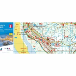 Wanderkarten Und Winterkarten|Wanderkarten Und Winterkarten^HUSUM - HEIDE WANDER- UND FREIZEITKARTE 1:50 000 - Wanderkarte