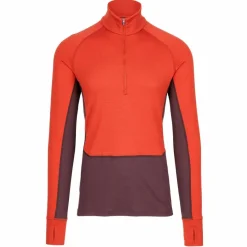 Herren Icebreaker Funktionsunterwäsche^MEN MERINO 260 ZONEKNIT LS HALF ZIP Herren - Baselayer