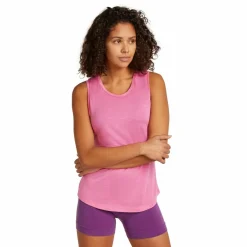 Damen Icebreaker Shirts Und Tops^W MERINO 125 COOL-LITE SPHERE III TANK Damen - Trägershirt