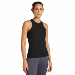 Outlet WOMEN MERINO BLEND RIB LOTUS TANK Damen - Trägershirt Damen Shirts Und Tops|Funktionsunterwäsche