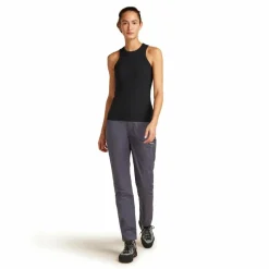 Outlet WOMEN MERINO BLEND RIB LOTUS TANK Damen - Trägershirt Damen Shirts Und Tops|Funktionsunterwäsche