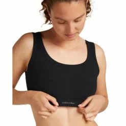 Outlet WOMEN MERINO BLEND RIB LOTUS BRA Damen - Sport BH Damen Unterwäsche