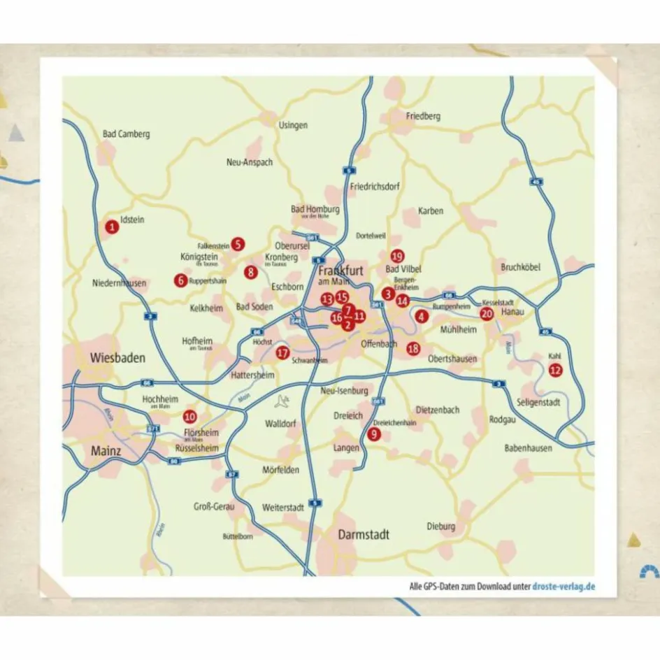 Discount IN UND UM FRANKFURT. WANDERN FÜR DIE SEELE Wanderführer