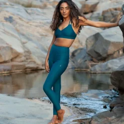 Damen Inaska Outdoorhosen^HIGH WAIST TIGHT CHILL Damen - Leggings