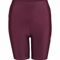 Discount SHORT HIGH WAIST TIGHT  CHILL DARK BERRY Damen - Shorts Damen Outdoorhosen