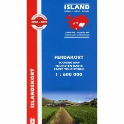 Straßenkarten|Straßenkarten^ISLAND TOURING MAP 1 : 600 000 FERDAKORT - Straßenkarte