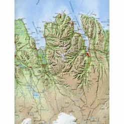 Straßenkarten|Straßenkarten^ISLAND TOURING MAP 1 : 600 000 FERDAKORT - Straßenkarte