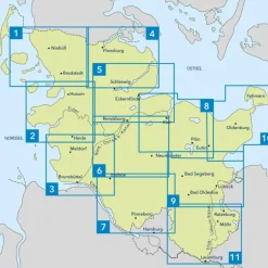 Hot ITZEHOE - PINNEBERG 1 : 50 000 - Wanderkarte Wanderkarten Und Winterkarten|Wanderkarten Und Winterkarten