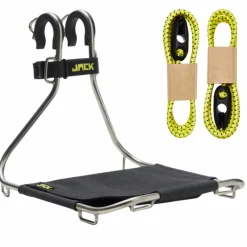 Hot THE BIKE RACK LENKERGEPÄCKTRÄGER, BLACK/YELLOW - Gepäckträger Gepäckanhänger, Gepäckträger Und Spanngurte