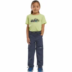 Kinder Jack Wolfskin Kinderhosen^ACTIVE ZIP OFF PANTS K Kinder - Softshellhose