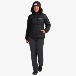 Damen Jack Wolfskin Outdoorjacken^ATHER DOWN HOODY W RDS Damen - Daunenjacke