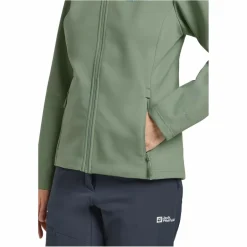 Damen Jack Wolfskin Outdoorjacken^BORNBERG HOODY W Damen - Softshelljacke
