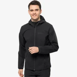 Herren Jack Wolfskin Outdoorjacken^BORNBERG HOODY M Herren - Softshelljacke