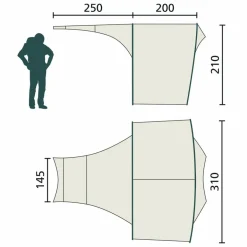 Jack Wolfskin Zeltzubehör^FRONT PORCH