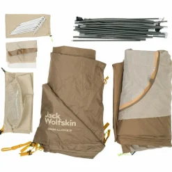 Jack Wolfskin Familienzelte|3-Jahreszeiten-Zelte^GRAND ILLUSION IV - Familienzelt