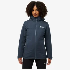 Damen Jack Wolfskin Outdoorjacken^HUNBERG 3IN1 JKT W Damen - Doppeljacke