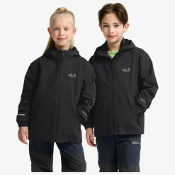 Kinder Jack Wolfskin Kinderjacken^HYBRID 3IN1 JACKET K Kinder - Doppeljacke