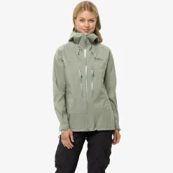 Damen Jack Wolfskin Outdoorjacken^KAMMWEG 3L JKT W Damen - Hardshelljacke