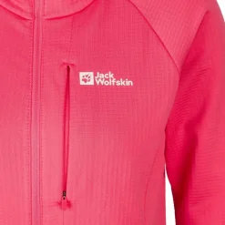 Damen Jack Wolfskin Pullover Und Fleecepullover|Outdoorjacken^KOLBENBERG HOODED FZ W Damen - Fleecejacke