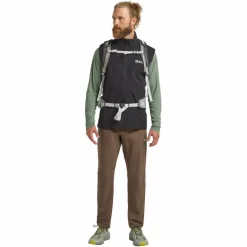Herren Jack Wolfskin Outdoorjacken^PRELIGHT STRIDE VEST M Herren - Softshellweste