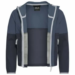 Kinder Jack Wolfskin Kinderjacken^SANDBIRD HOODED JKT K Kinder - Softshelljacke