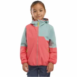 Kinder Jack Wolfskin Kinderjacken^TURBULENCE HOODED JKT K Kinder - Softshelljacke