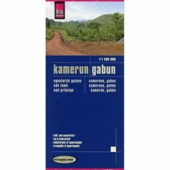 Clearance KAMERUN, GABUN 1:1,3 MIO. - Straßenkarte Straßenkarten|Straßenkarten