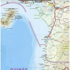 Clearance KAMERUN, GABUN 1:1,3 MIO. - Straßenkarte Straßenkarten|Straßenkarten