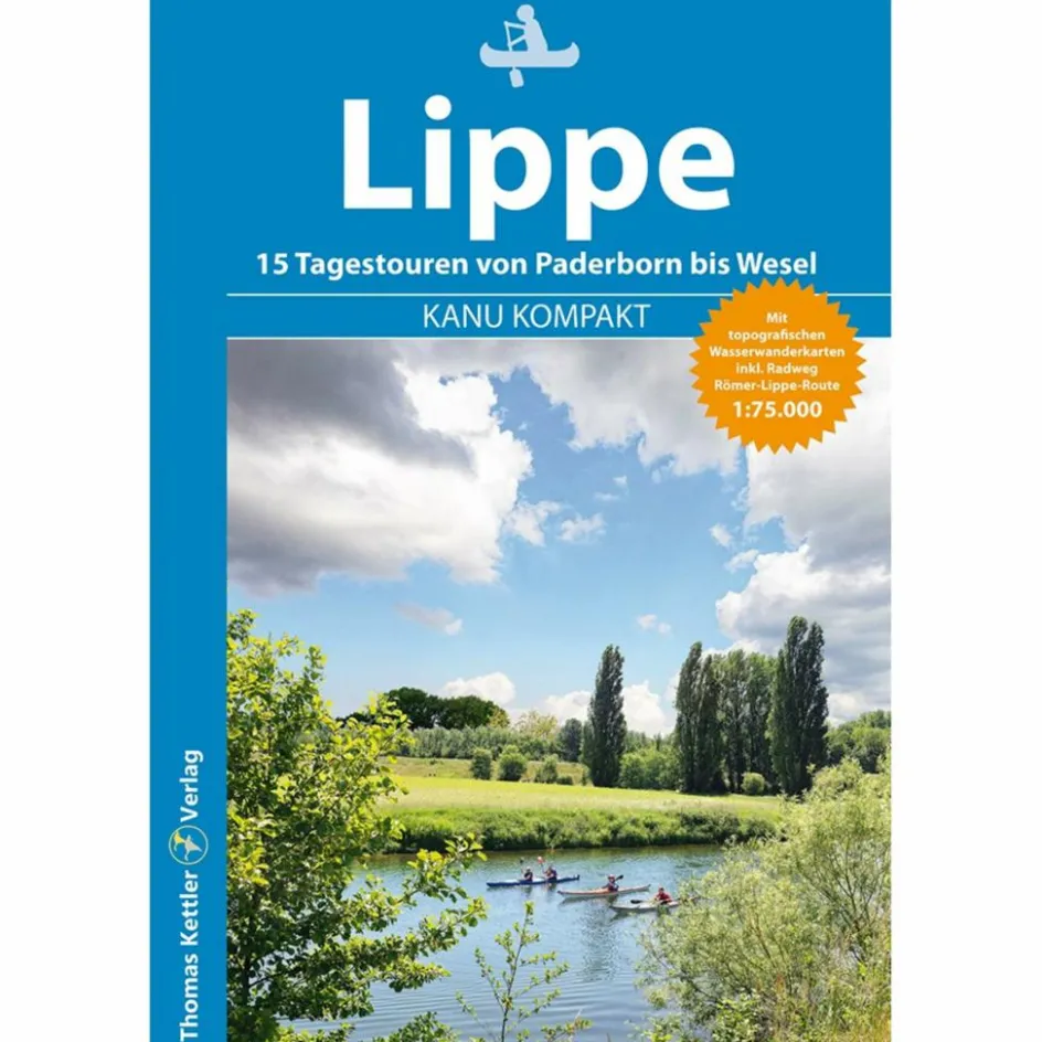 Discount KANU KOMPAKT LIPPE - Gewässerführer Wassersportführer Und Paddeltechnik