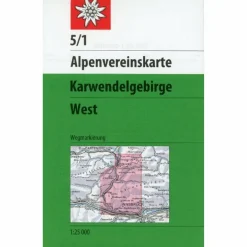New KARWENDELGEBIRGE - WESTLICHES BLATT Wanderkarten Und Winterkarten|Wanderkarten Und Winterkarten