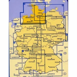 Straßenkarten|Straßenkarten^K+F DEUTSCHE NORDSEEKÜSTE 1 : 275.000 - Straßenkarte