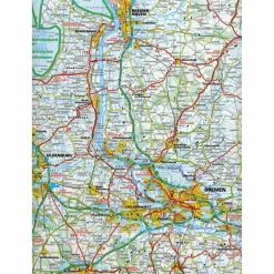 Straßenkarten|Straßenkarten^K+F DEUTSCHE NORDSEEKÜSTE 1 : 275.000 - Straßenkarte