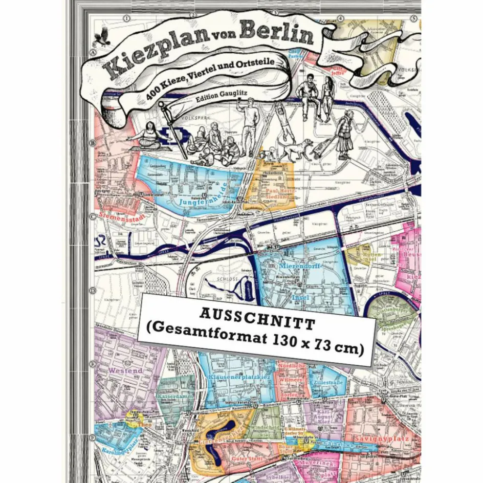 Stadtpläne^KIEZPLAN VON BERLIN - Karte
