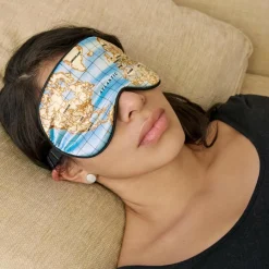 Kikkerland Reisezubehör^MAPS ULTRA SOFT SLEEP MASK - Schlafbrille
