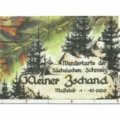 Wanderkarten Und Winterkarten|Wanderkarten Und Winterkarten^KLEINER ZSCHAND - Wanderkarte