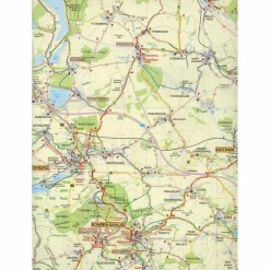 Fahrradkarten|Wanderkarten Und Winterkarten^KOHRENER LAND, COLDITZER FORST UND UMGEBUNG - Wanderkarte